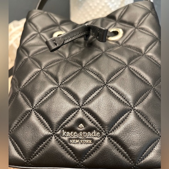 NWOT! Kate Spade New York Natalia Small Bucket Bag Quilted - Picture 4 of 11